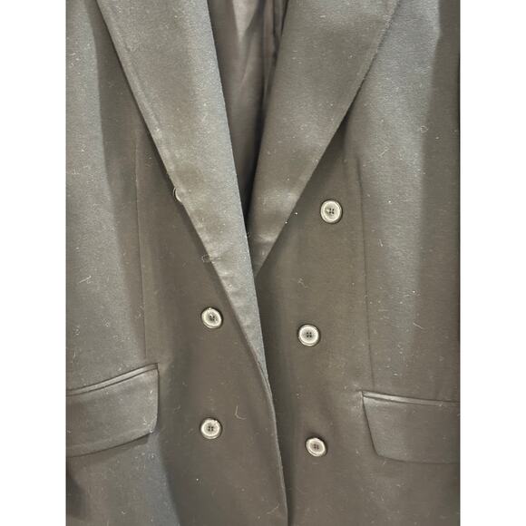 ZARA BLAZER JACKET BLACK SIZE XXL - Picture 3 of 5